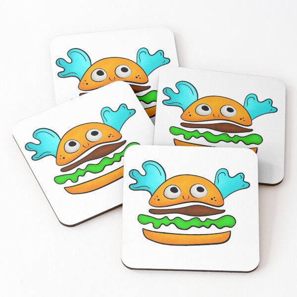 Item preview, Cute Flying Burger designed and sold by maisiriva.