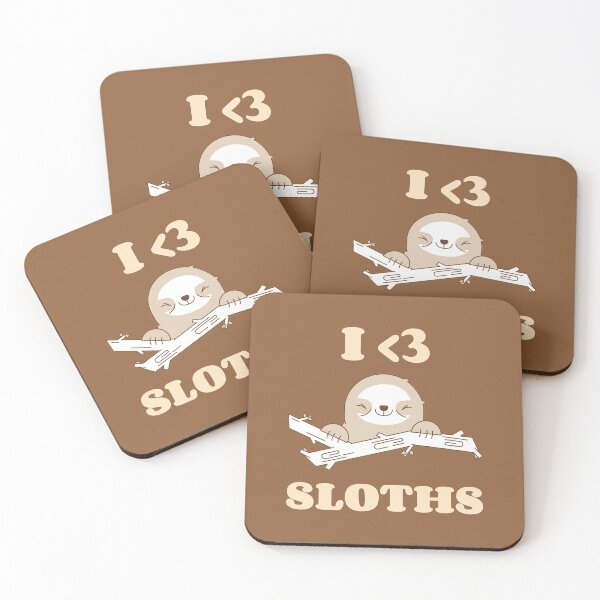 Item preview, I Love Sloths designed and sold by Studio TANFF.