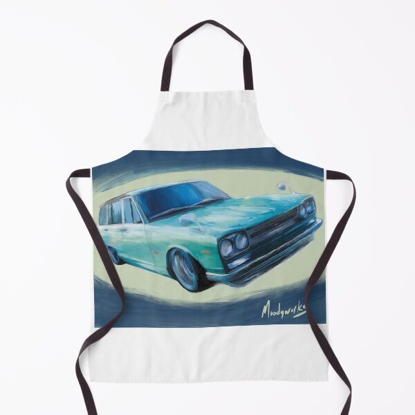 Item preview, Nissan Skyline Van / Wagon JDM Oil Painting designed and sold by Moodyworks.