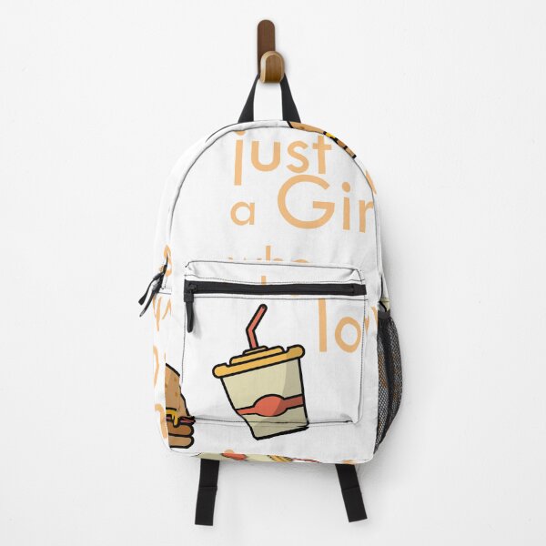 Item preview, Just a Girl who Loves Burger and Coffee  designed and sold by madushansahan.