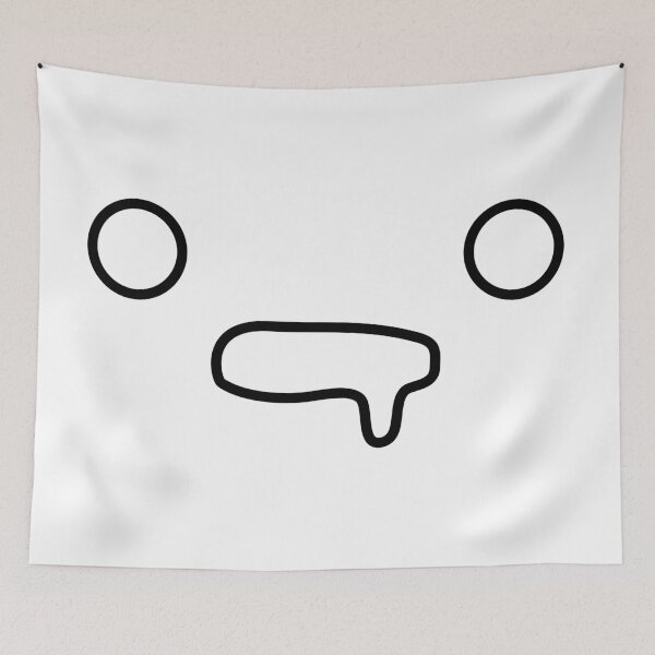 Item preview, Cute Kawaii Drool Face - Japanese Style Face Emoji designed and sold by SnazzyStyles.