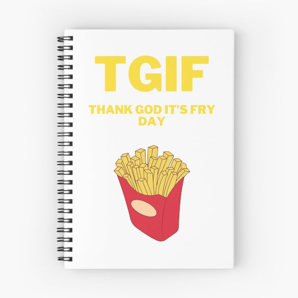 Item preview, TGIF Thank God it's Fry day designed and sold by 2Cheesy4U.