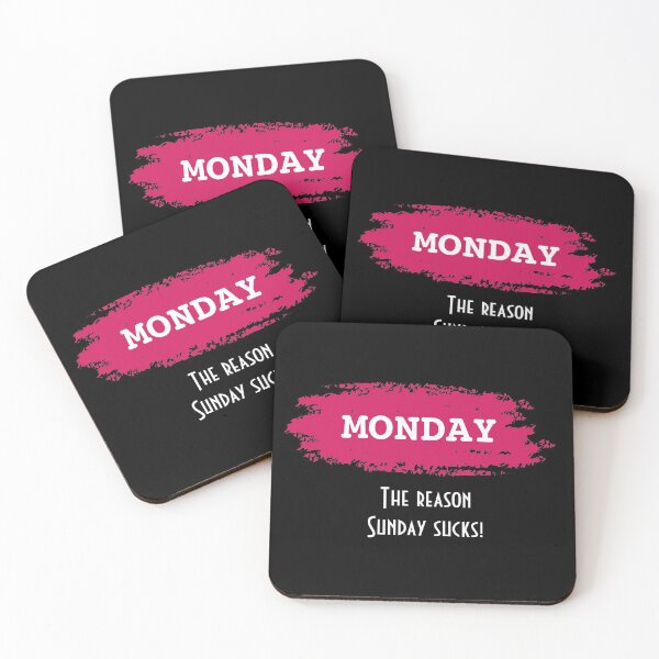 Item preview, Monday the reason sunday sucks designed and sold by JustMindBlowing.