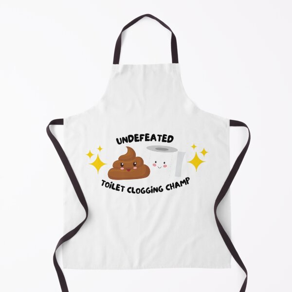 Item preview, Undeafeated Toilet Clogging Champ - Kids gifts, Dad gifts, Funny bathroom humor  designed and sold by Teetee94.