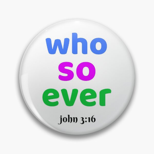 Item preview, Whosoever John 3:16 Christian Faith  designed and sold by ittybittyowl.