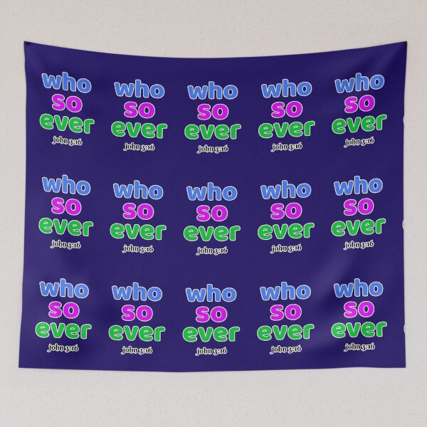 Item preview, Whosoever John 3:16 Christian Faith  designed and sold by ittybittyowl.
