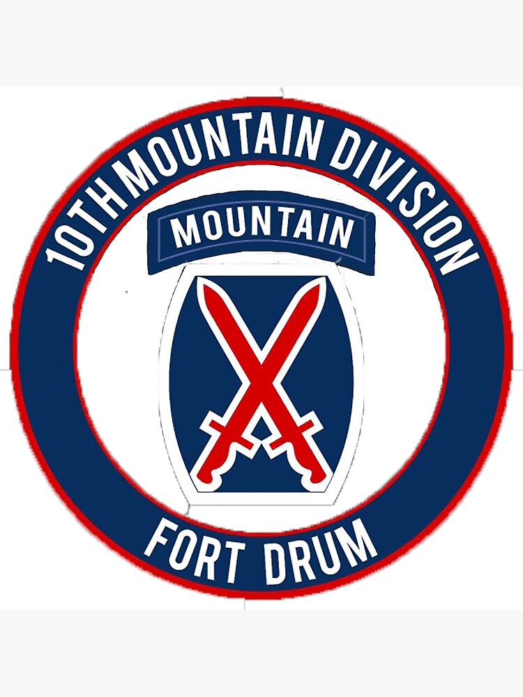 10TH MOUNTAIN DIVISION visual data 2