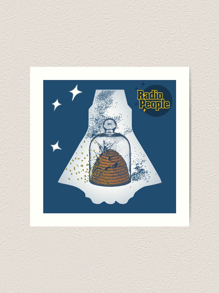 Thumbnail 2 of 3, Art Print, Hoptover designed and sold by RADIOPEOPLE.