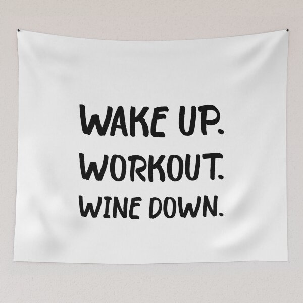Item preview, Wake Up Workout Wine Down t-shirt | Women's Workout T-Shirt | Funny Gym Tee | Gym Shirt | Lifting | Wake Up.| Workout. | Women's Workout Top | Funny Fitness designed and sold by Shop-collection.