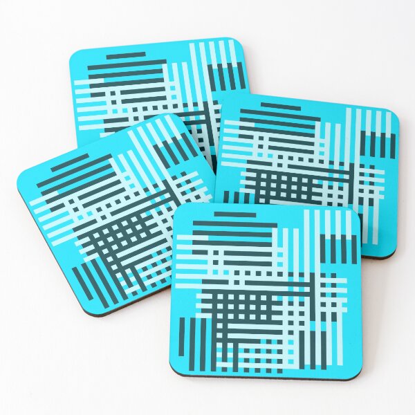 Item preview, Aqua Stripes designed and sold by Guerillafashion.