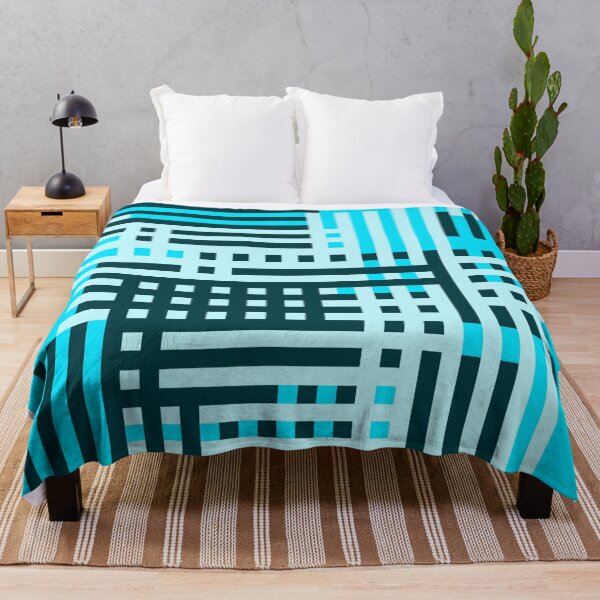 Item preview, Aqua Stripes designed and sold by Guerillafashion.
