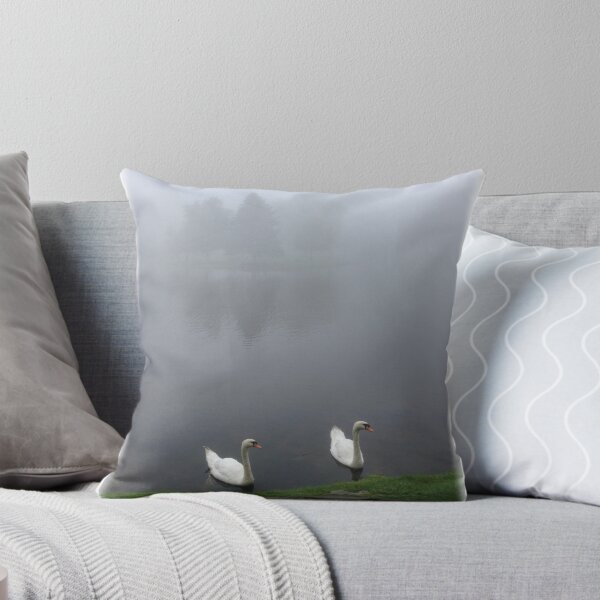 Item preview, 'Swans in Fog' designed and sold by Jerry Kirk.