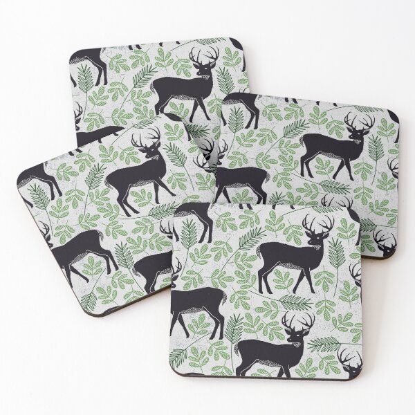 Item preview, Deer Pattern design for apparel and beddings designed and sold by Sunnyhova.