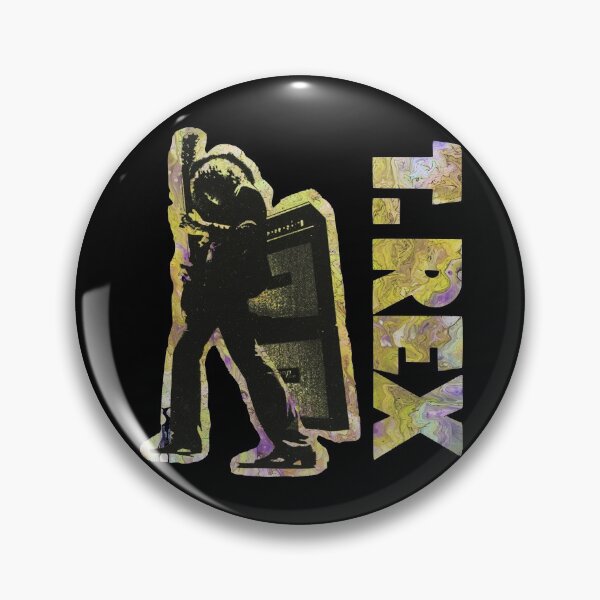 Aperçu de l'œuvre T.Rex Psychédélique créée et vendue par theoralcollage.