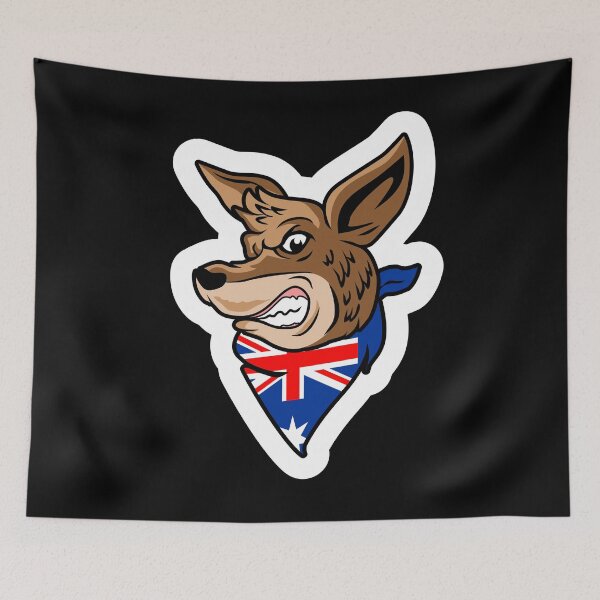 Item preview, kangaroo head designed and sold by Dahiss.