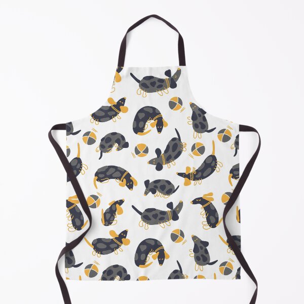 Item preview, Dachshunds and balls Pattern, Dachshunds and balls Seamless Pattern, Dachshund designed and sold by graphic-genie.