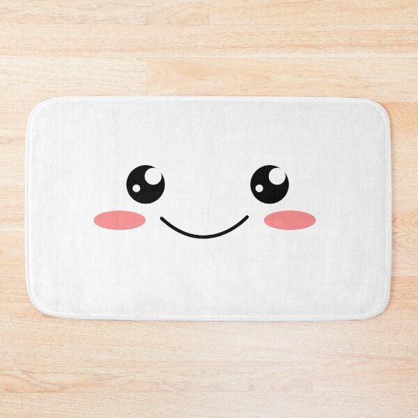 Item preview, Cute Kawaii Smiley Face - Japanese Style Face Emoji designed and sold by SnazzyStyles.