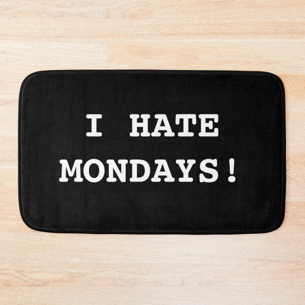 Item preview, I hate mondays t shirt designed and sold by JustMindBlowing.