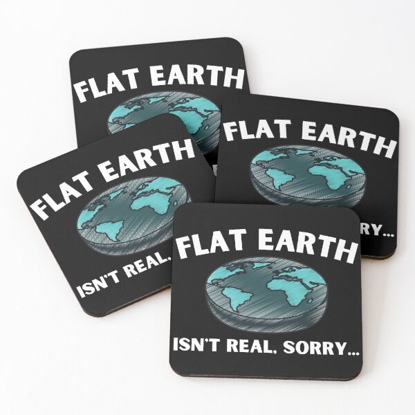 Item preview, National moon day flat earth designed and sold by OliOuterBrands.