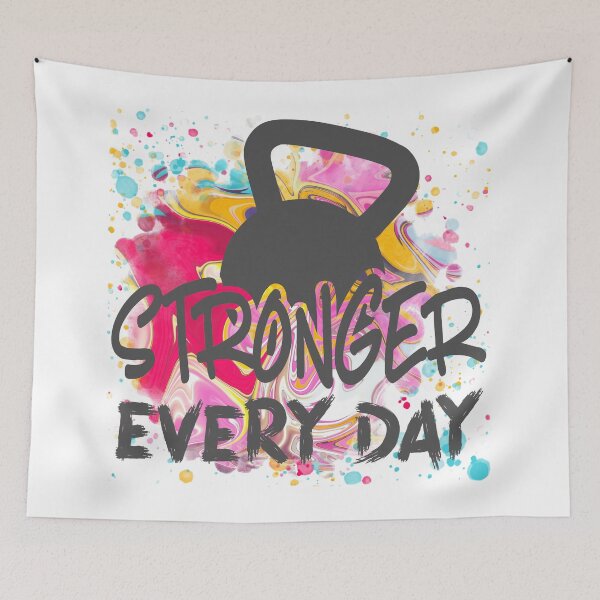 Item preview, Stronger Every Day Workout Design designed and sold by LovenLaughter.