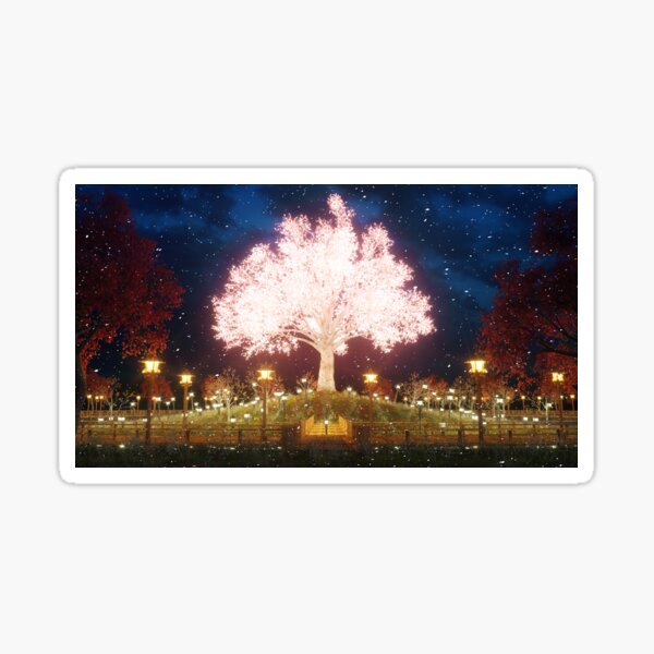 Nature's Night Show Sticker