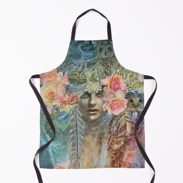Item preview, Wild Woman Owl designed and sold by jena dellagrottaglia.