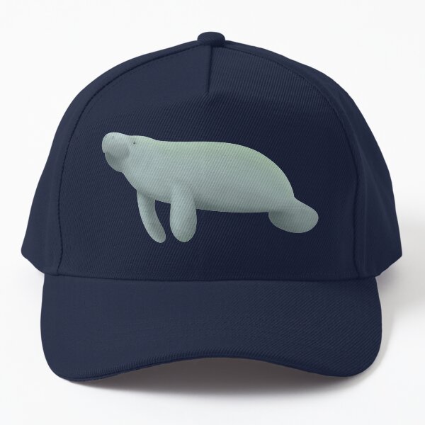 manatees (blue) Baseball Cap