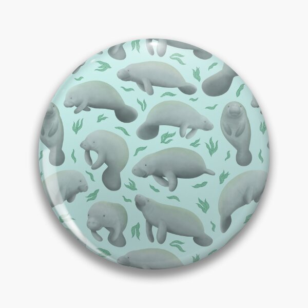 Item preview, manatees (blue) designed and sold by tandemsy.
