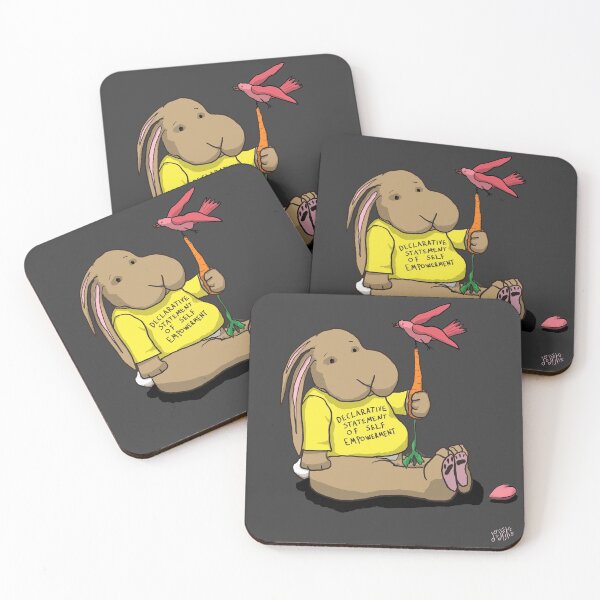 Item preview, Funny Rabbit Declarative Statement of Self Empowerment designed and sold by davidscohen.