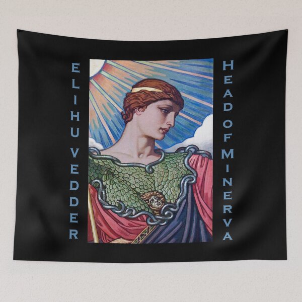 Item preview, Elihu Vedder - Head of Minerva designed and sold by FunWithChemo.