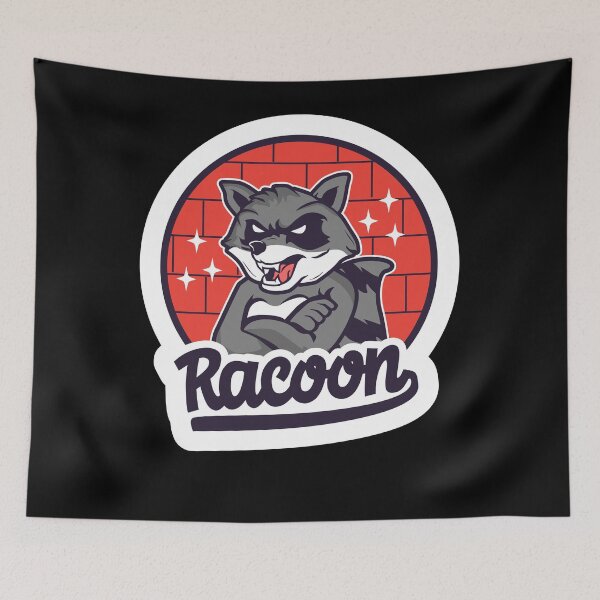 Item preview, Raccoon head designed and sold by Dahiss.