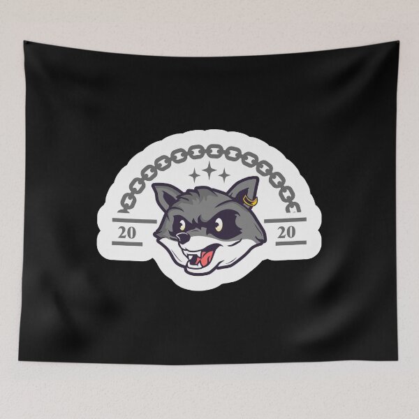 Item preview, Raccoon head designed and sold by Dahiss.