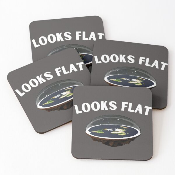 Item preview, National moon day flat earth designed and sold by OliOuterBrands.