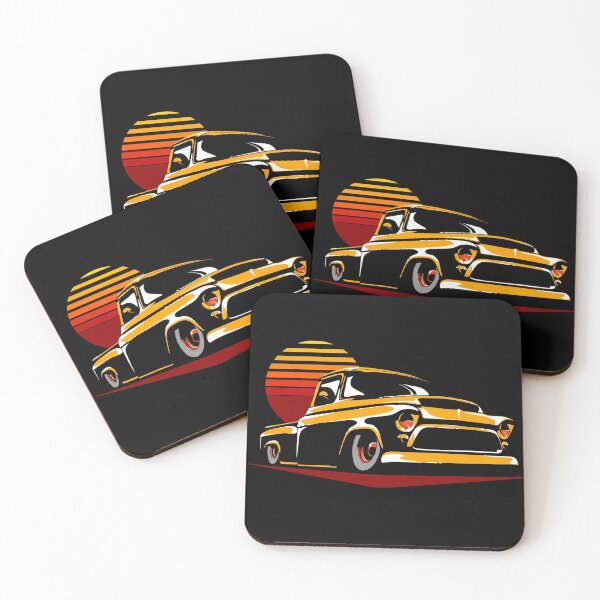 Item preview, Vintage Classic Pickup Black designed and sold by Horizon Illustration Motor Company.