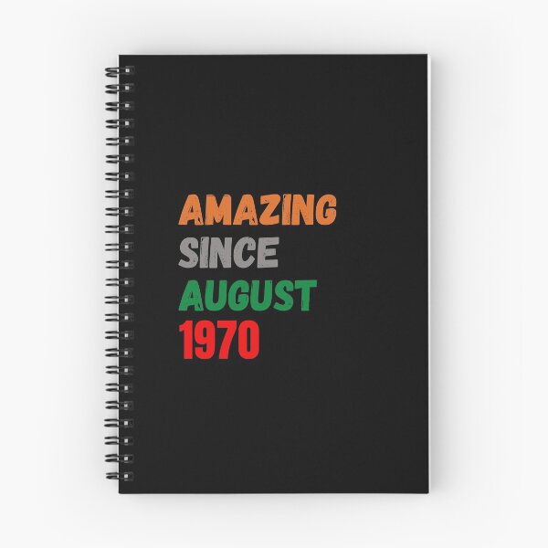 Item preview, Amazing Since August 1970 designed and sold by melshirt-shop.