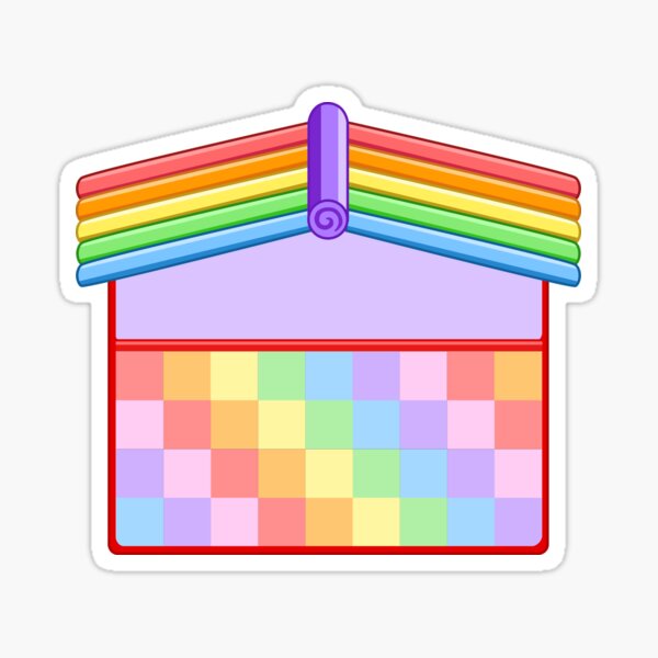 Truffle House (Rainbow) Sticker