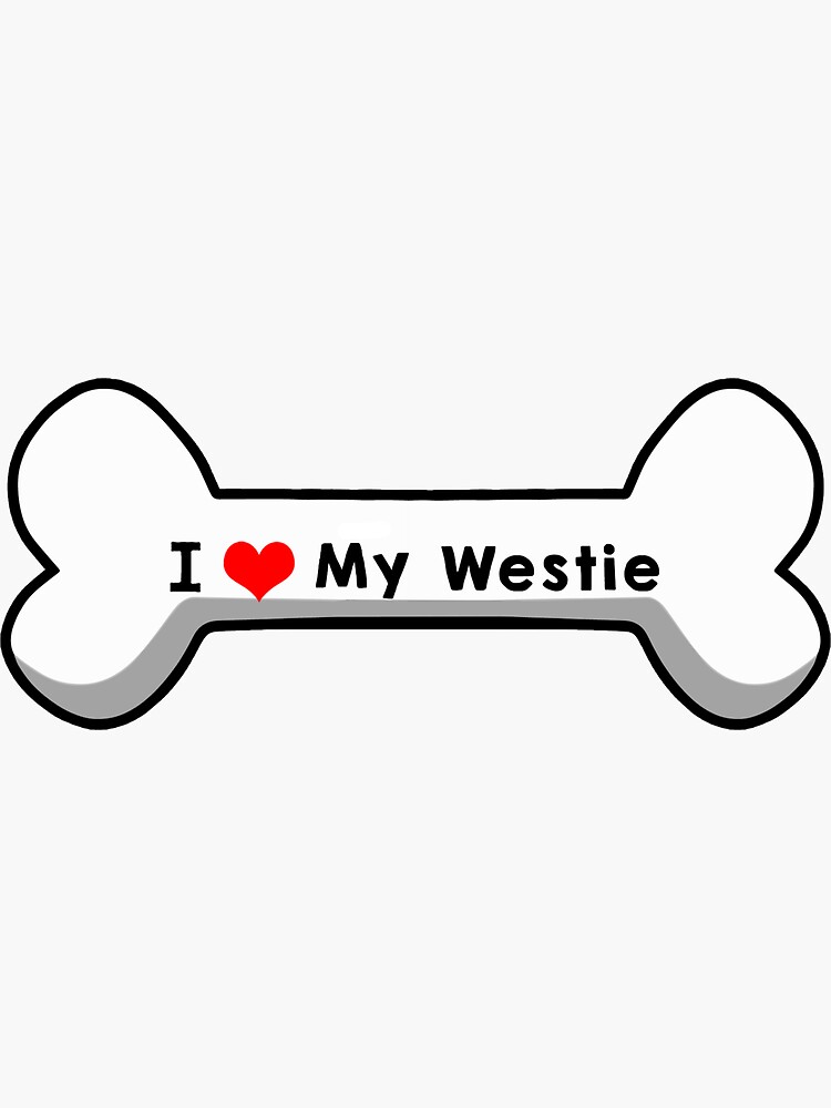 I Love My Westie by mindofstate