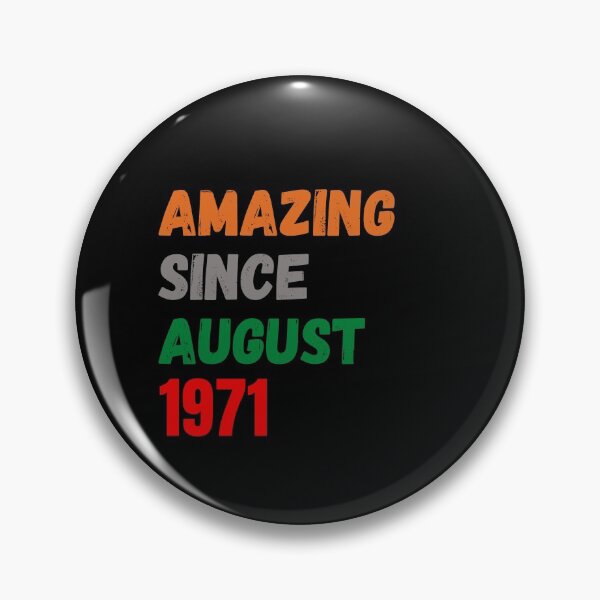 Item preview, Amazing Since August 1971 designed and sold by melshirt-shop.