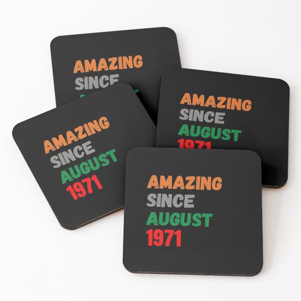 Item preview, Amazing Since August 1971 designed and sold by melshirt-shop.