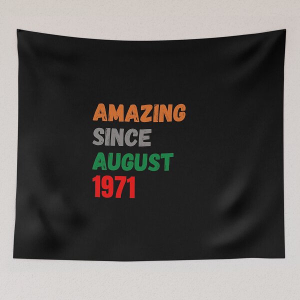 Item preview, Amazing Since August 1971 designed and sold by melshirt-shop.