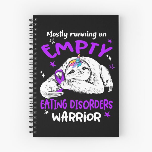 Item preview, Mostly running on Empty Eating disorders Warrior designed and sold by ElizabethS809.