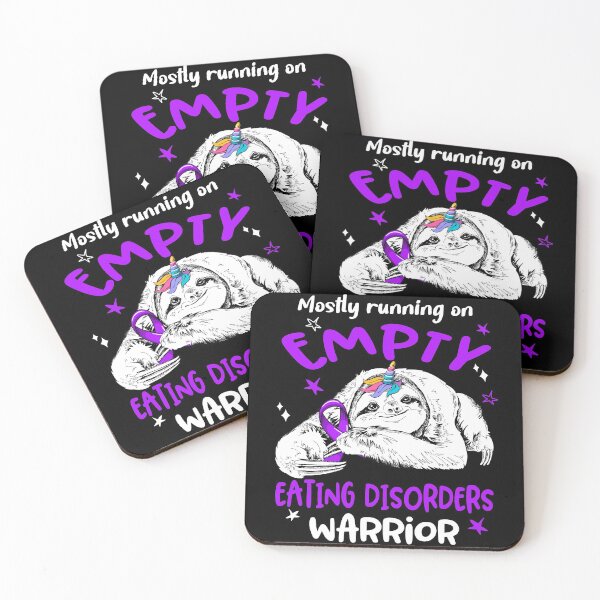 Item preview, Mostly running on Empty Eating disorders Warrior designed and sold by ElizabethS809.
