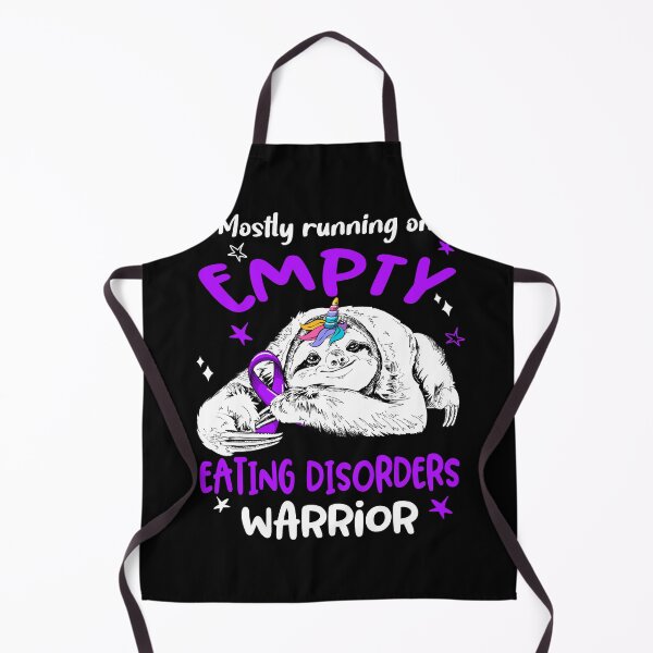 Item preview, Mostly running on Empty Eating disorders Warrior designed and sold by ElizabethS809.