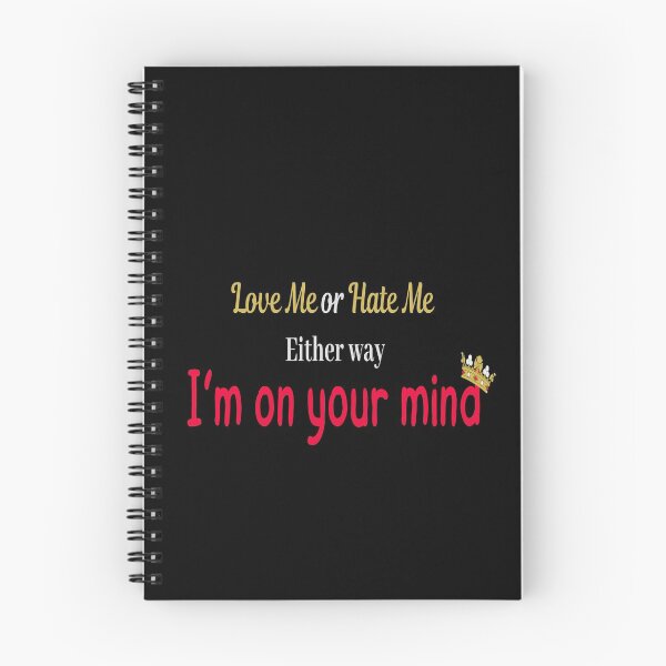 Item preview, Love Me or Hate Me. Either way, I’m on your mind designed and sold by bero4.