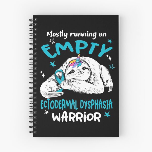 Item preview, Mostly running on Empty Ectodermal Dysphasia Warrior designed and sold by ElizabethS809.
