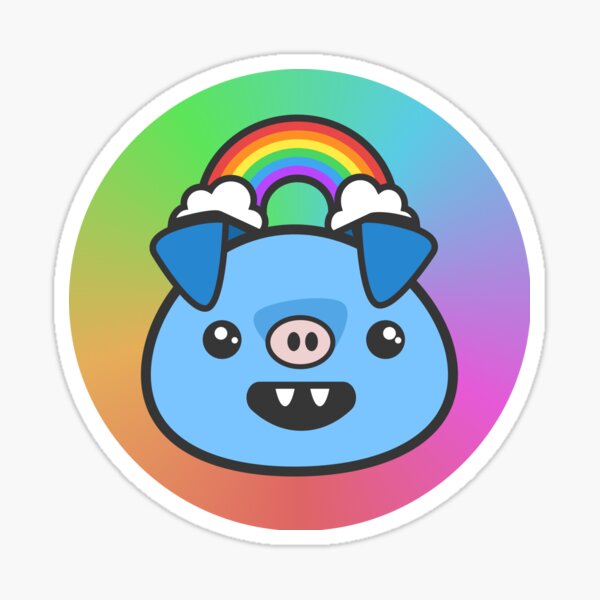 Truffle Hogs Logo Sticker