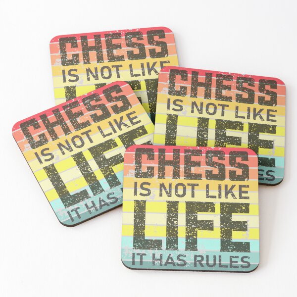 Item preview, Chess is not like life it has rules designed and sold by Trinket-Trickster.