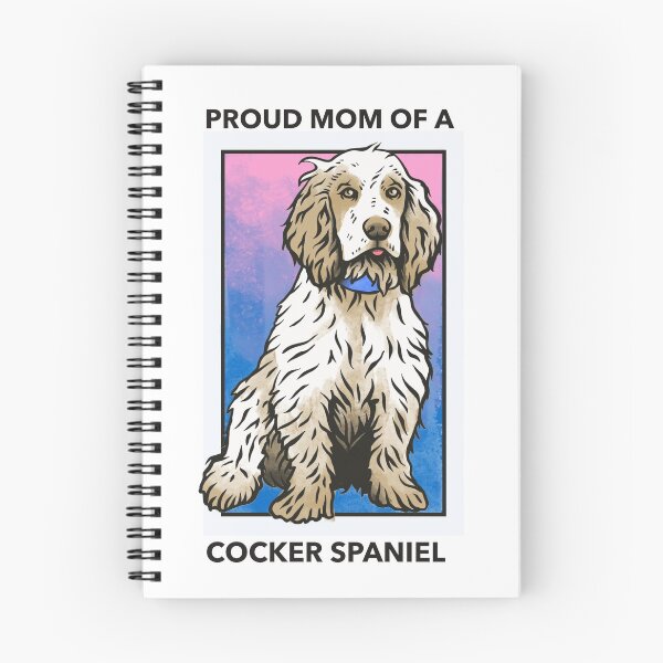Item preview, Proud Mom of a Cocker Spaniel designed and sold by NiftyTees.