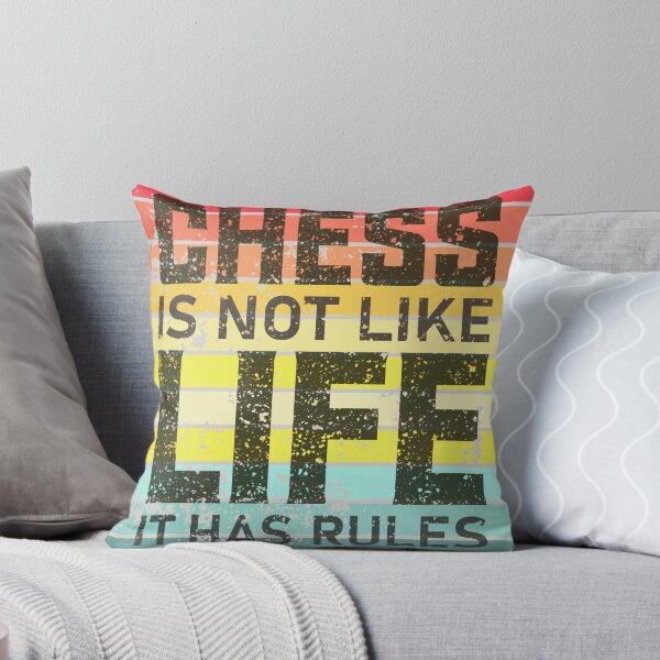 Item preview, Chess is not like life it has rules designed and sold by Trinket-Trickster.