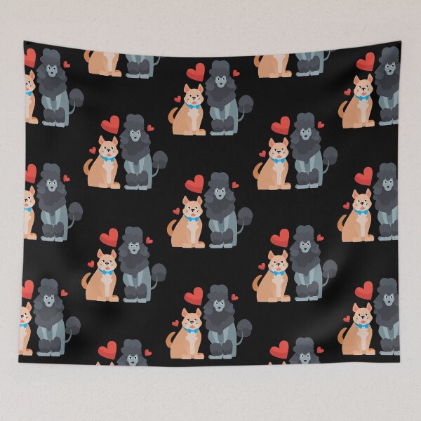 Item preview, Dogs Lovely Couple  designed and sold by SariahSteng.